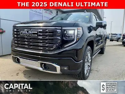 Don't miss out on this 2025 Limited Production DENALI ULTIMATE Sierra 1500 with the 6.2L Engine. Equ...