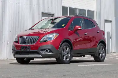 Compact, stylish, and packed with features, our 2014 Buick Encore offers comfort and versatility in...