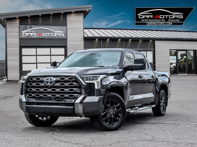 2022 Toyota Tundra Hybrid Platinum 3.5L i-FORCE MAX Hybrid V6... in Cars & Trucks in Ottawa