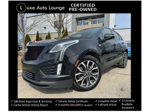2021 Cadillac XT5 SPORT, AWD, PANO ROOF, 360 CAMERA, HUD, LOADED!
