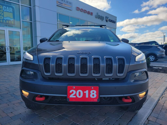 2018 Jeep Cherokee Trailhawk Leather Plus in Cars & Trucks in Ottawa - Image 2