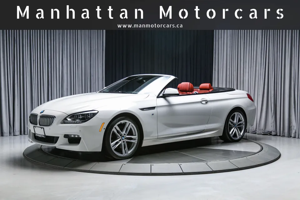 2015 BMW 650i xDrive M-SPORT Cabriolet |NAV|360CAM|HUD|MASSAGE