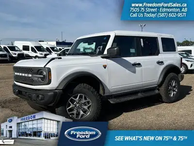 **WE WILL BEAT ANY FORD DEALER IN THE CITY** Engineered for extreme terrain, the 2025 Bronco Badland...