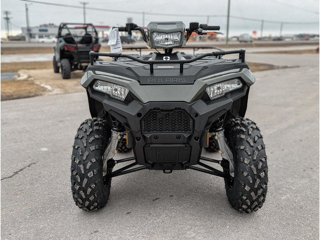 2025 Polaris Sportsman 570 // Sage Green w/ Rear Rack Extender in ATVs in Winnipeg - Image 2