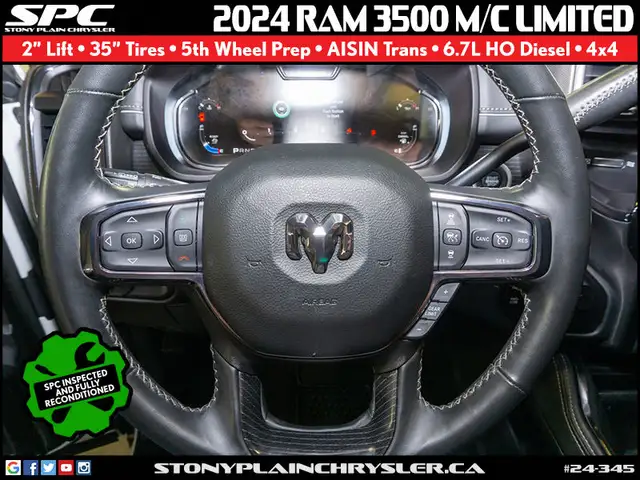 2024 RAM 3500 Limited 4x4 Mega Cab 6'4 in Cars & Trucks in St. Albert - Image 12
