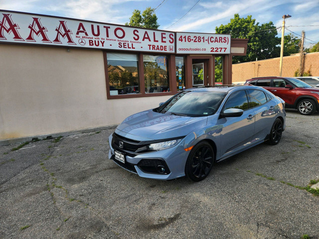 2018 Honda Civic Sport Touring CVT Leather|Sunroof|NAV|Camera|Re in Cars & Trucks in City of Toronto