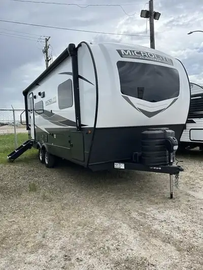 2025 Forest River Flagstaff Micro Lite 22FBSFlagstaff Micro Lite Travel Trailers NO LONGER DO YOU NE...