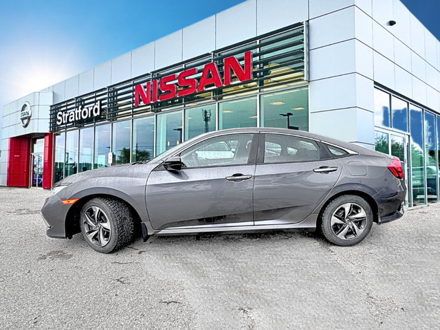 2020 Honda Civic LX | FWD | 1 OWNER | NO ACCIDENTS | LOW KMS in Cars & Trucks in Stratford - Image 4