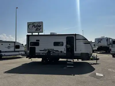 COMING SOON !!! 2026 Forest River Aurora 18RBS – Modern Comfort Meets Lightweight Travel Now at Puls...