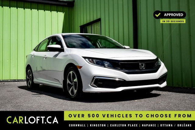 2021 Honda Civic Sedan LX • HEATED SEATS • CP/AA • LANE KEEP in Cars & Trucks in Cornwall