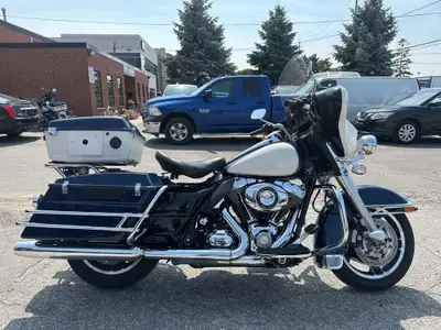Check out this 2012 CANADIAN Harley-Davidson Electra Glide former Police 103cu with only 63,717kms....
