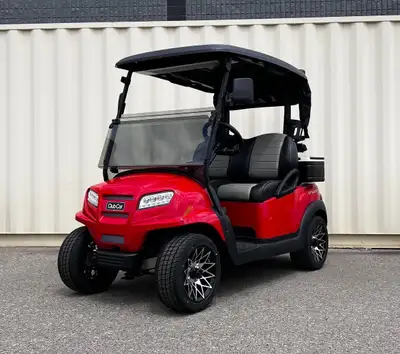 2023 Club Car Onward 2 Pass Elec. Golf Cart. HP drive battery gauge single point watering system dua...