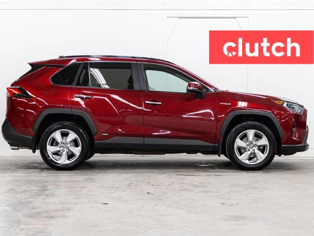 2021 Toyota RAV4 Hybrid Limited AWD w/ Apple CarPlay & Android A in Cars & Trucks in Bedford - Image 4