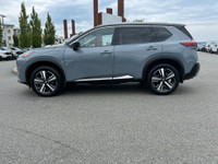 This 2021 Nissan Rogue Platinum has a Grey Exterior and Black Interior with seating for 5. Equipped... (image 2)