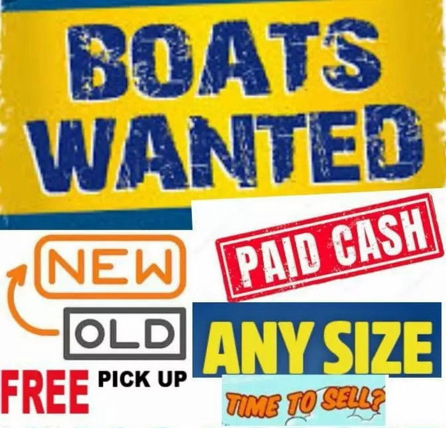 ***WANTED - TOP DOLLAR FOR CLEAN USED PONTOON & BOWRIDER*** in Powerboats & Motorboats in Peterborough