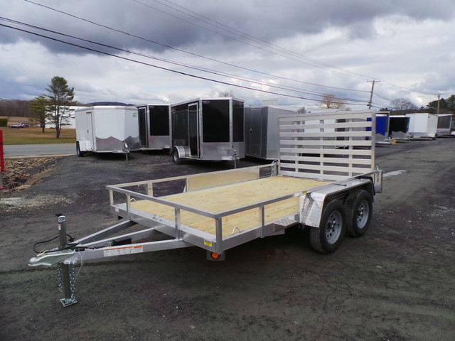 2023 QSA ALUMINUM 82X12' TANDEM AXLE UTILITY TRAILERS in Cargo & Utility Trailers in Fredericton