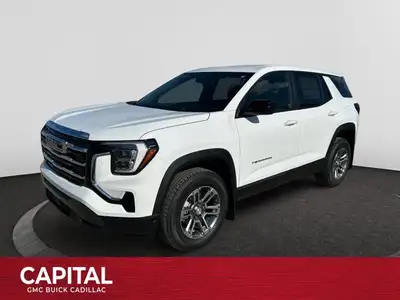 This 2025 GMC Terrain in Summit White is equipped with FWD and Turbocharged Gas I4 1.5L/-TBD- engine...