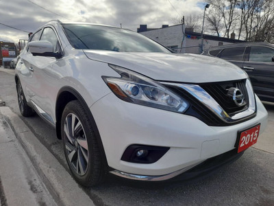  2015 Nissan Murano Platinum-AWD-NAVI-LEATHER-BK UP CAM-PANOROOF