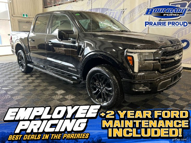 2025 Ford F-150 LARIAT | 501A BED UTILITY PKG | TWIN MOONROOF in Cars & Trucks in Lloydminster