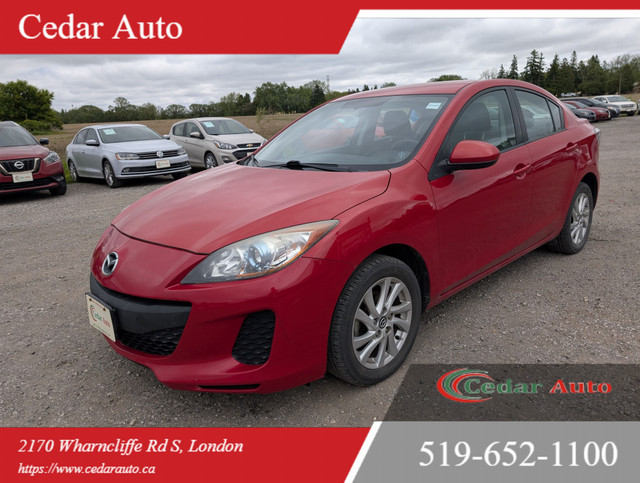 2013 Mazda MAZDA3 2 YEAR POWERTRAIN WARRANTY | 4dr Sedan Manual  in Cars & Trucks in London - Image 3