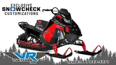 VR Thetford Paiement à partir de 0$/sem. + TX. 2026 POLARIS BOOST RMK KHAOS 155 La RMK Khaos dégage...