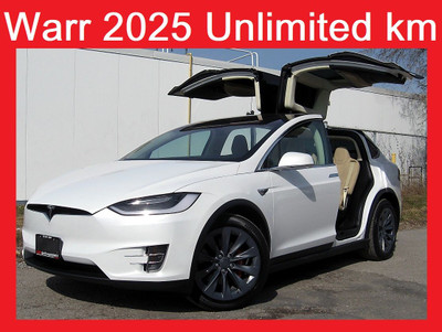 2017 Tesla Model X WARRANTY 2025 UNLIMITED KM+LOADED