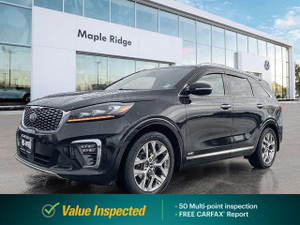 2019 Kia Sorento SX | Accident Free | AWD | Navigation | Sunroof | Blind Spot | Apple CarPlay | Power Tailgate