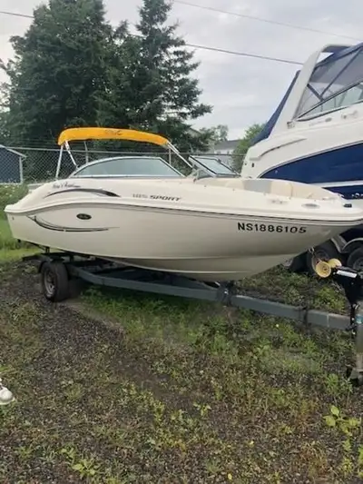 Includes : Bimini, stereo, bow and cockpit covers. Will come with a new Galvanized Trailer.