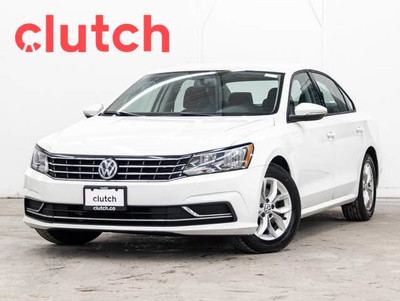 2018 Volkswagen Passat Trendline + w/ Apple CarPlay & Android Au