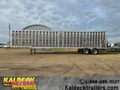 2025 EBY Trans Pork Livestock Semi Trailer - 102in. Width - 13in.6in. Height - 66,000# GVWR - 13,332...