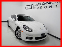 2014 PORSCHE PANAMERA HB 4 CARFAX VERIFIED, CLEAN TITLE 103,000KM AUTOMATIC TRANSMISSION WHITE EXTER... (image 1)
