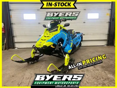 CONTACT FOR PRICING CLEAN SLED!! SERVICED AND READY TO RIDE!! 4104 KM -- MIRRORS -- AXYS CHASSIS --...