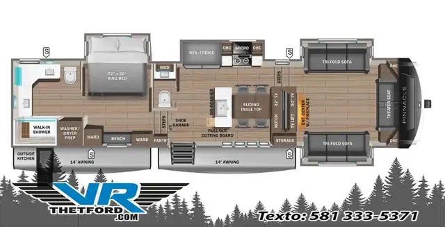 2025 JAYCO Pinnacle 38FLGS in RVs & Motorhomes in Thetford Mines - Image 2