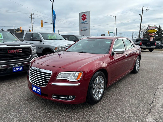  2012 Chrysler 300 Limited ~Heated Leather ~Pano Moonroof ~Backu in Cars & Trucks in Barrie