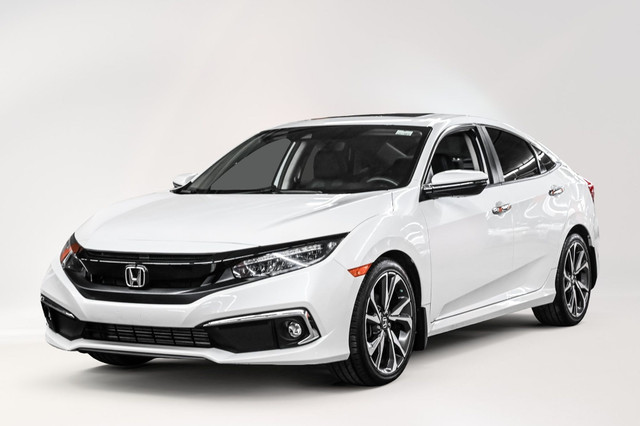 2020 Honda Civic Sedan Touring CVT Cuir * Toit ouvrant * Push-st in Cars & Trucks in City of Montréal