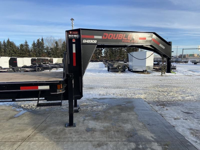 2023 Double A Trailers Gooseneck High Boy Trailer - 8.5'x40' (30 in Cargo & Utility Trailers in Calgary - Image 2