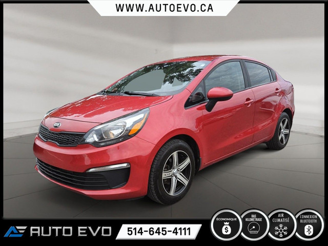 2016 Kia Rio LX * MAGS * BLUETOOTH * BAS MILLAGES * ECONOMIQUE * in Cars & Trucks in City of Montréal