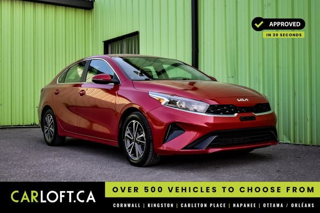 2022 Kia Forte EX • HEATED SEATS • WIRELESS CHARGING • CP/AA in Cars & Trucks in Kingston