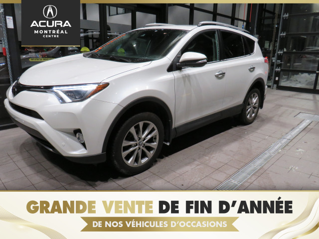 2017 Toyota RAV4 Limited CUIR+TOIT+AWD in Cars & Trucks in City of Montréal