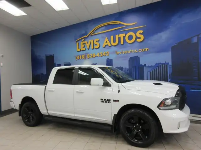 RAM 1500 2018 SPORT NIGHT EDITION CREW-CAB V8 5.7L HEMI 4X4 in Cars & Trucks in Lévis - Image 3