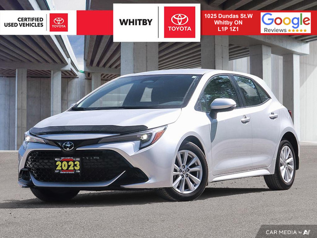 2023 Toyota Corolla Hatchback SE FWD 2.0L / Low Kilometers in Cars & Trucks in Oshawa / Durham Region