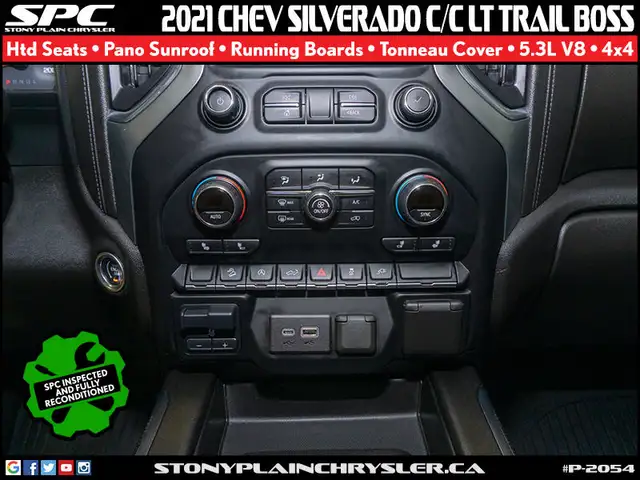 2021 Chevrolet Silverado 1500 Crew Cab Short Box 4-Wheel Drive L in Cars & Trucks in St. Albert - Image 19