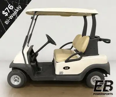 2017 Club Car Precedent Gas EFI ? $76 Biweekly O.A.C. This 2017 Club Car Precedent Gas EFI golf cart...