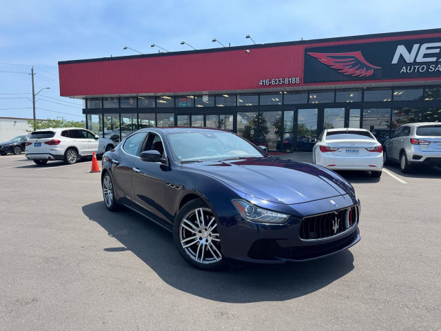 2017 Maserati Ghibli S Q4 AWD LEATHER SUNROOF NAV P/START B/SPOT in Cars & Trucks in City of Toronto