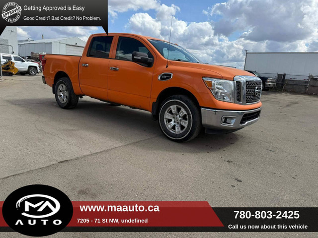 2017 Nissan Titan 4WD Crew Cab S in Cars & Trucks in Edmonton - Image 3