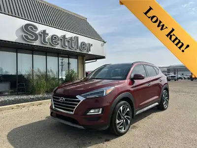 THIS 2020 HYUNDAI TUCSON ULTIMATE COMES IN A BEAUTIFUL BURGUNDY FINISH AND IS READY FOR ITS NEXT HOM...