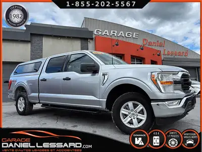 XLT CREWCAB BTE 6.5P, CAB ARE ET BED SLIDE, V6 3.5 ECOBOOST, RATIO DE 3.55, GR REMORQUAGE, VGA POUR...