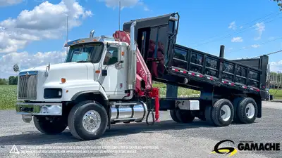 Heavy truck - # STOCK: PUB-228 2006 INTERNATIONAL 5600 BENNE BASCULANTE / CAMION DOMPEUR 10 ROUES AV...