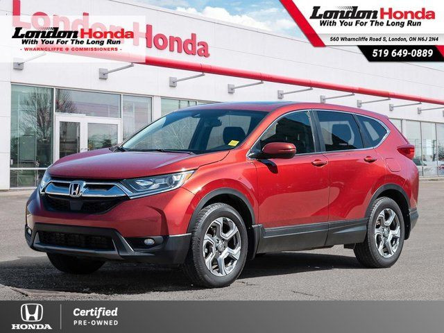 2017 Honda CR-V EX-L| HAPO Honda Certified |Clean Carfax in Cars & Trucks in London
