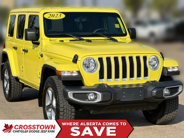 2023 Jeep Wrangler Sahara | Cloth Seats in Cars & Trucks in Edmonton
